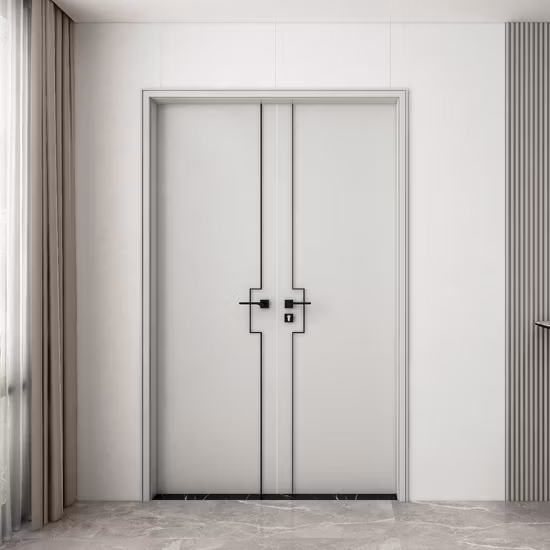 High Quality Waterproof Painting WPC Doors for Hotel